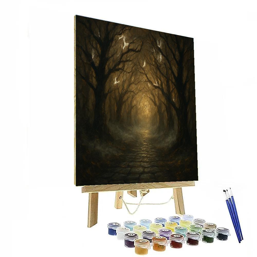 Cursed Pathway Paint by numbers kits