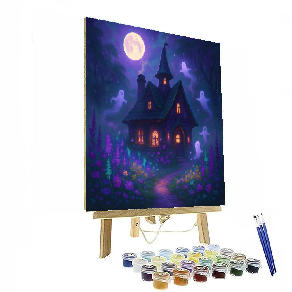 Wandering Witchs Trail DIY paint by numbers