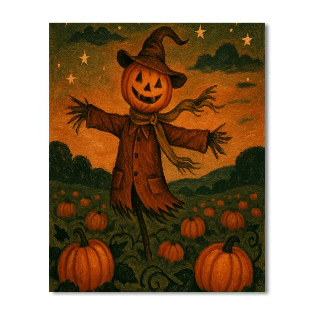 Twilight Scarecrow Dance Paint by numbers kits