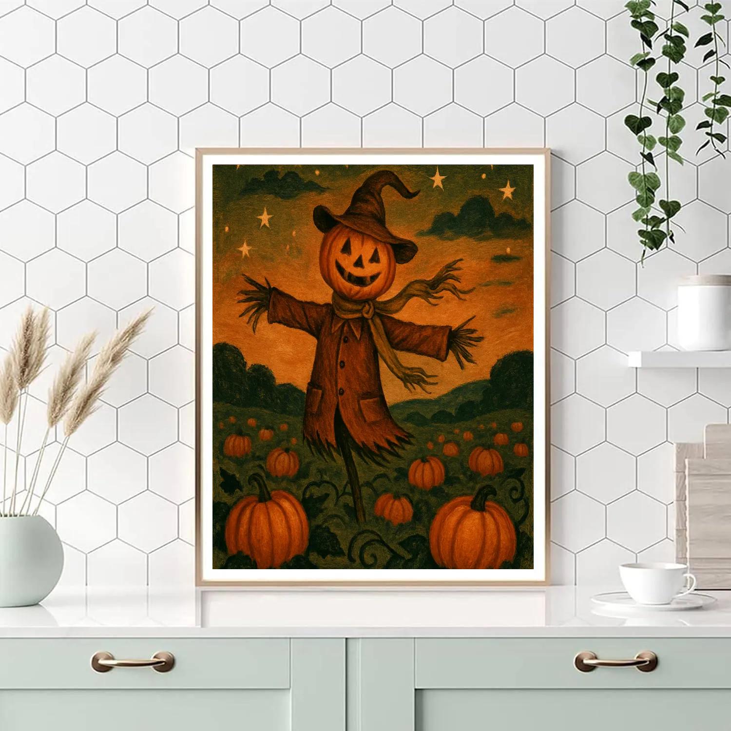 Twilight Scarecrow Dance Paint by numbers kits