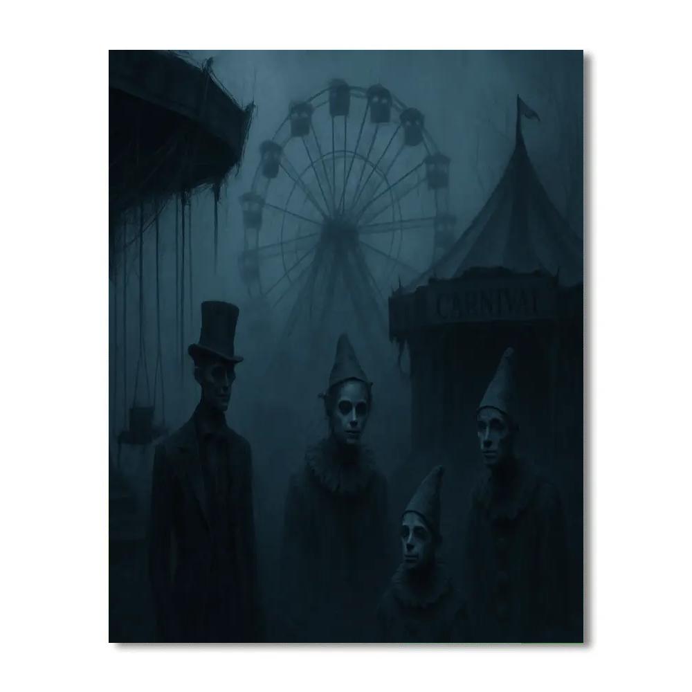 Chilling Secret Carnival paint by color