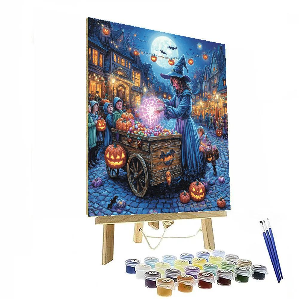 Midnight Candy Cart Conjurer Numbered painting kits