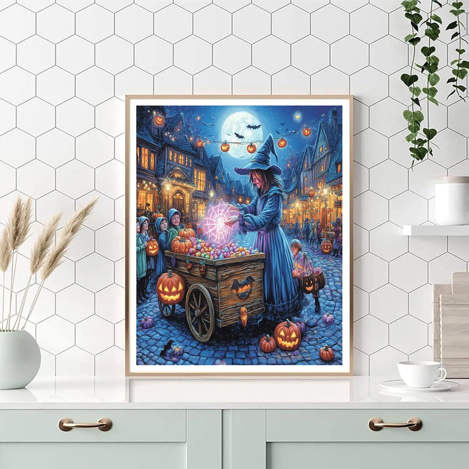 Midnight Candy Cart Conjurer Numbered painting kits