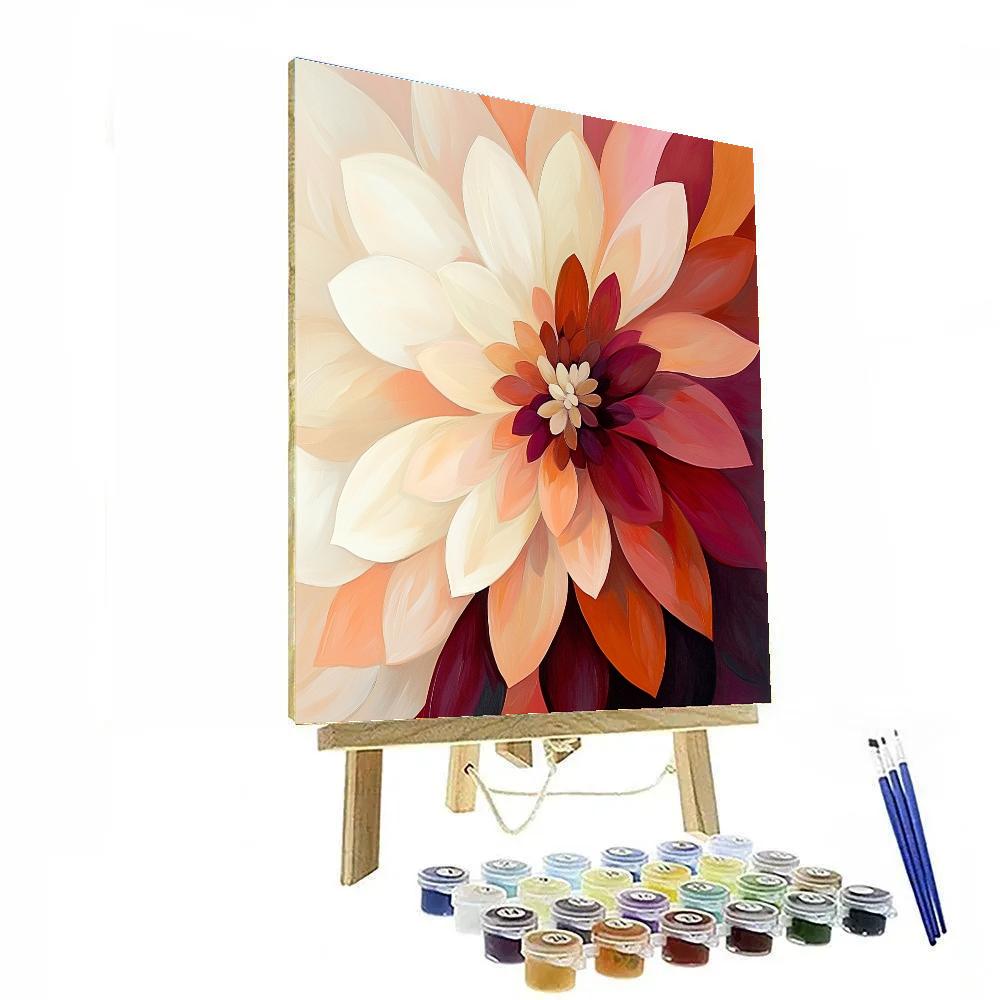 Georgia OKeeffe Inspired Desert Flowers Painting by numbers kit