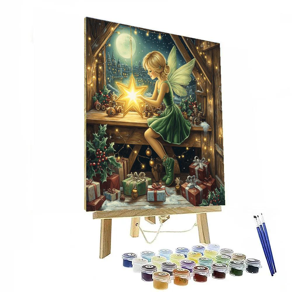 Toy Box Tinker Bell Workshop Numbered painting kits