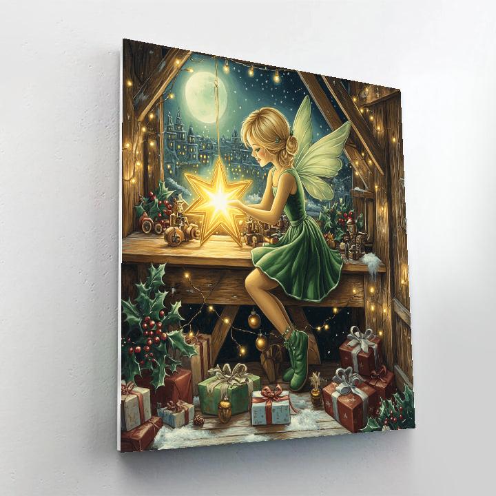 Toy Box Tinker Bell Workshop Numbered painting kits