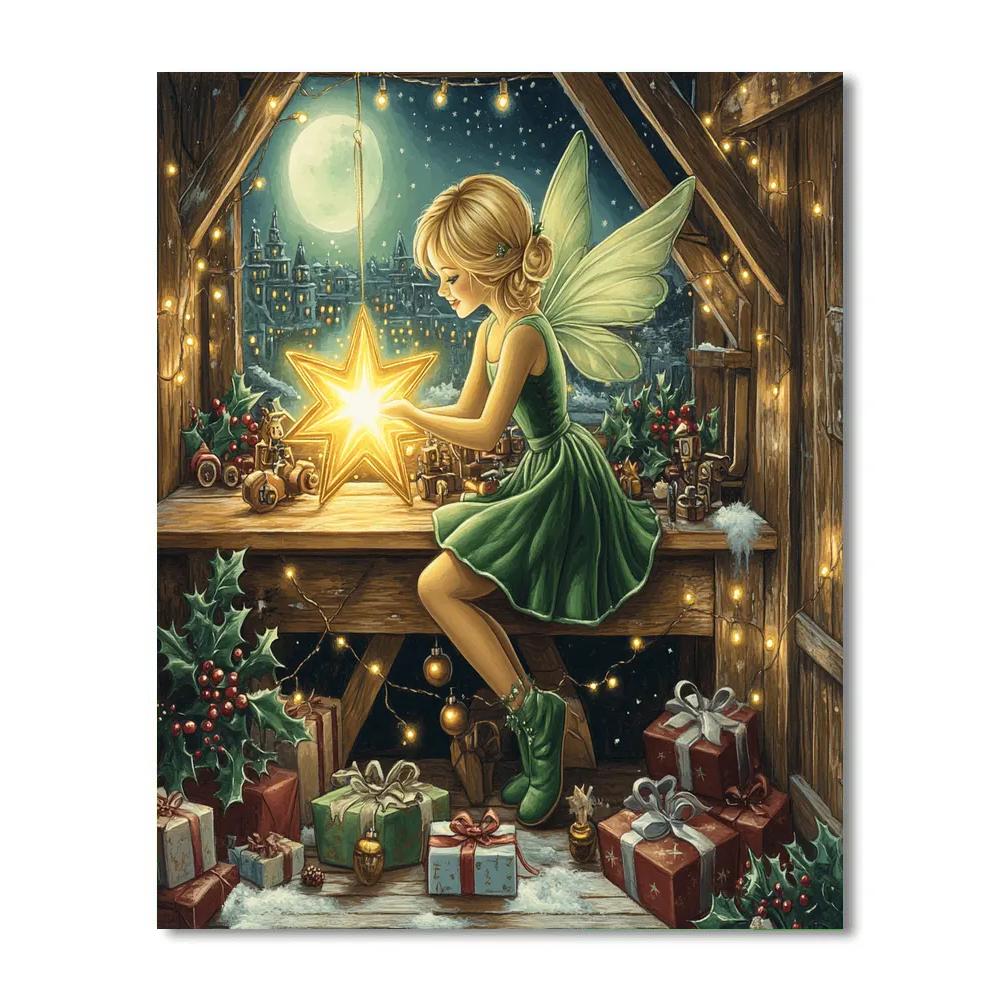 Toy Box Tinker Bell Workshop Numbered painting kits