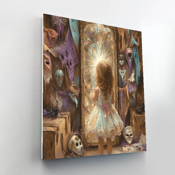 Mirror Of Forgotten Costumes Painting by numbers kit