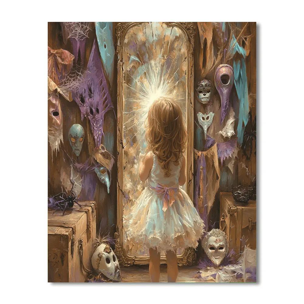 Mirror Of Forgotten Costumes Painting by numbers kit
