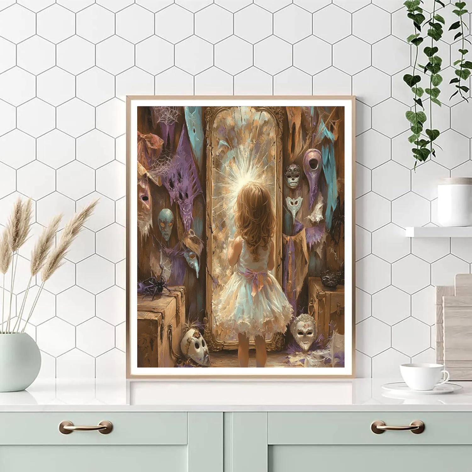 Mirror Of Forgotten Costumes Painting by numbers kit