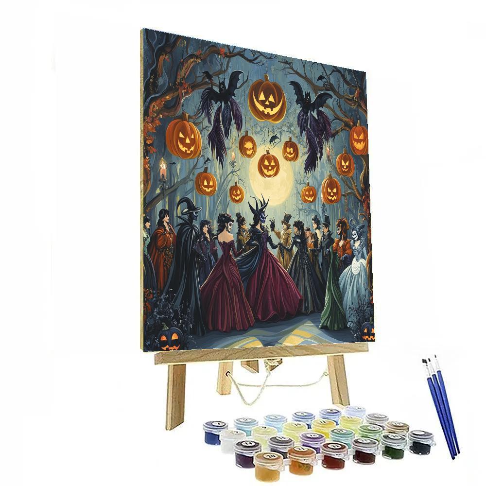 Villainous Midnight Masquerade painting number kit