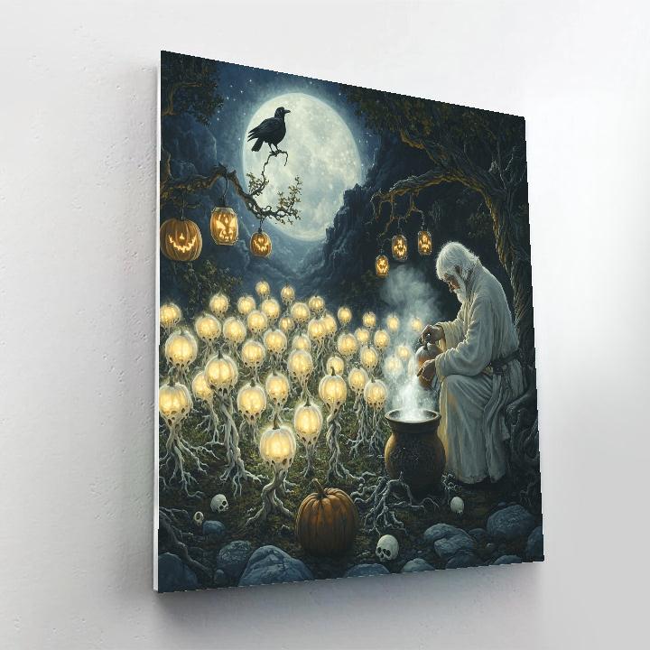 Bone Orchard Alchemist paint by number