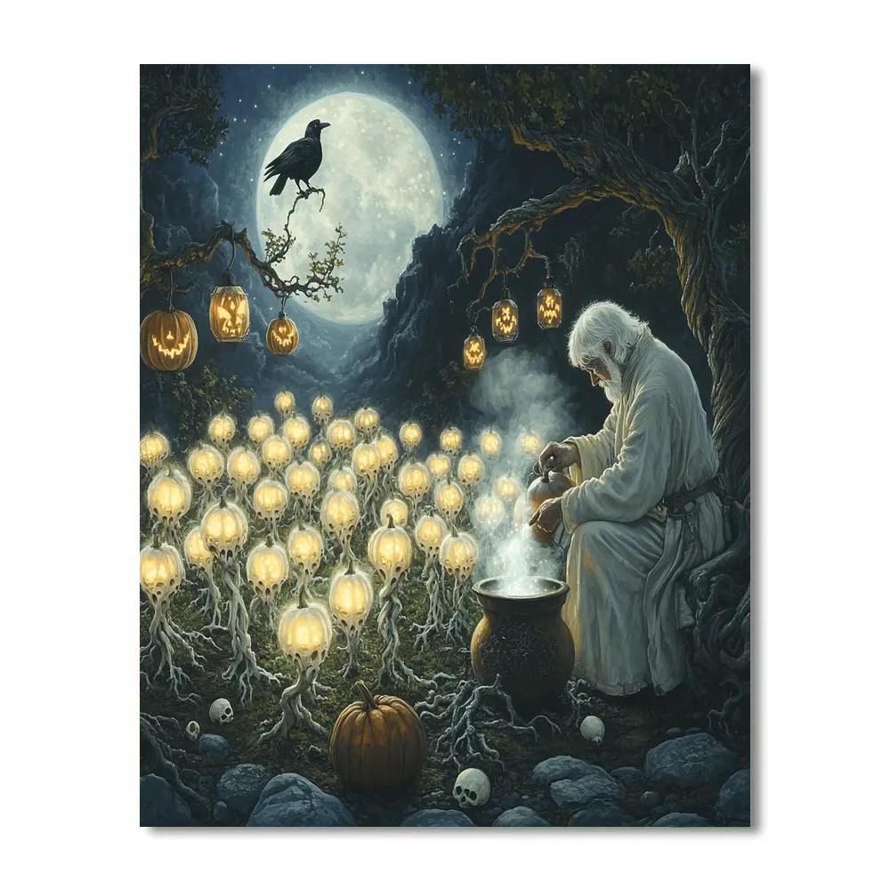 Bone Orchard Alchemist paint by number