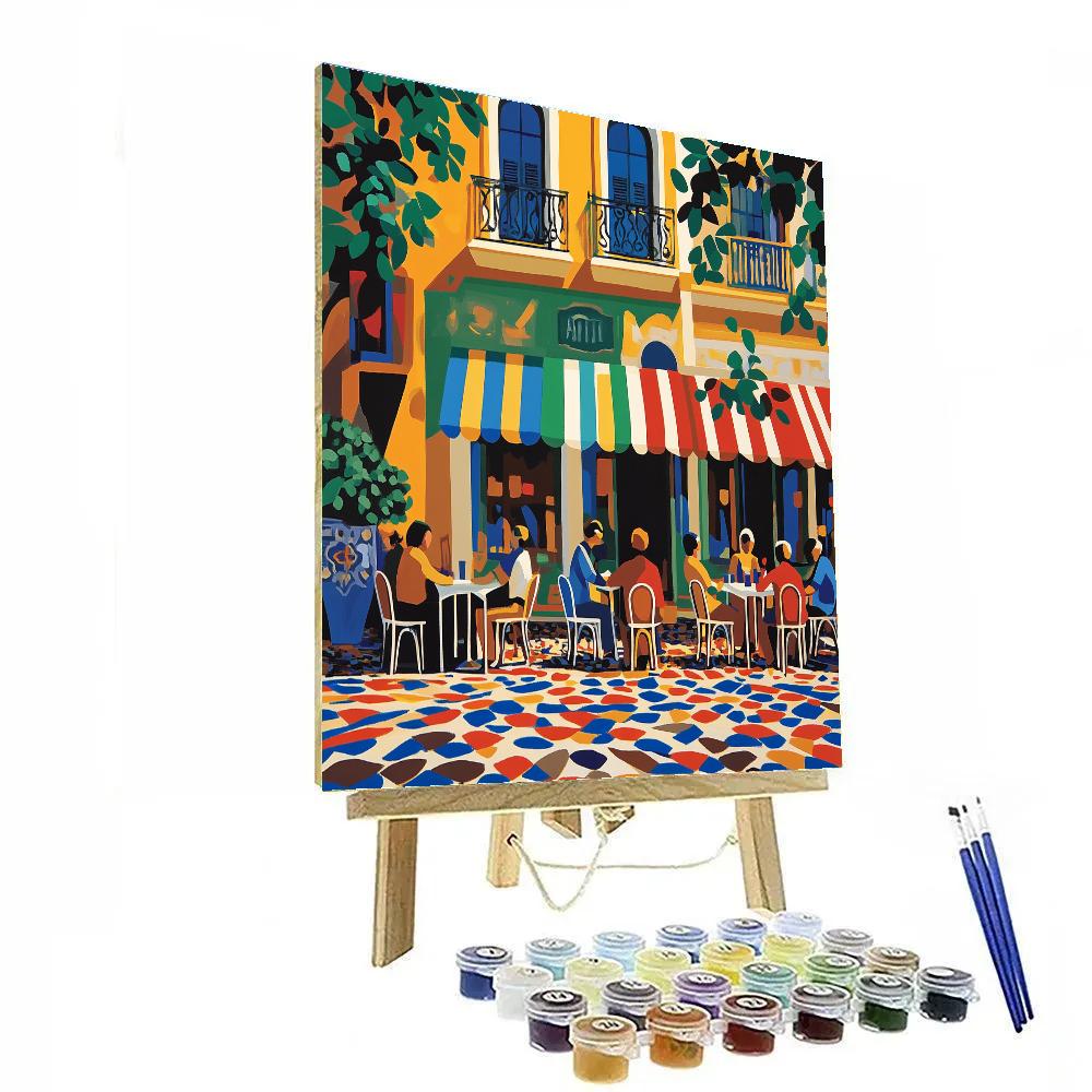 Matisse Inspired Café Terrace Paint by numbers kits