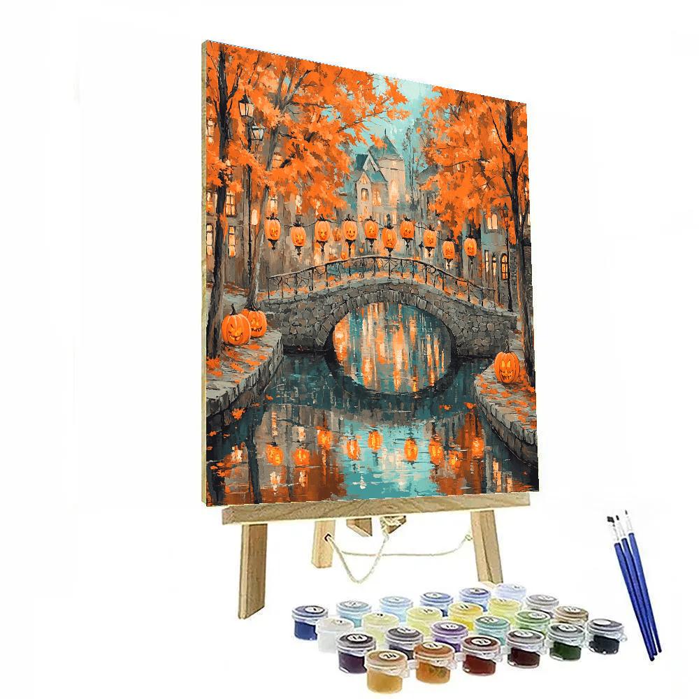 Phantom Parade Of Paper Lanterns paint by number