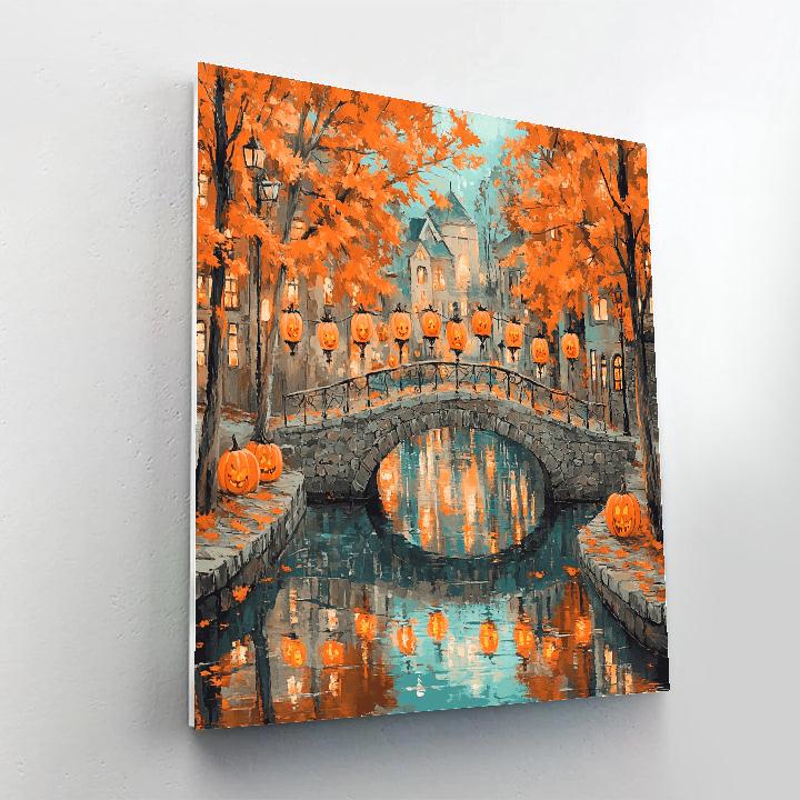 Phantom Parade Of Paper Lanterns paint by number