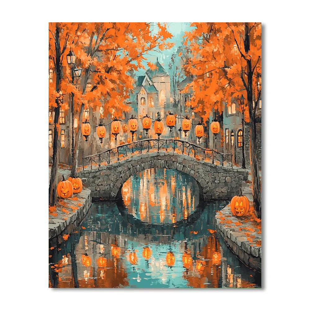 Phantom Parade Of Paper Lanterns paint by number