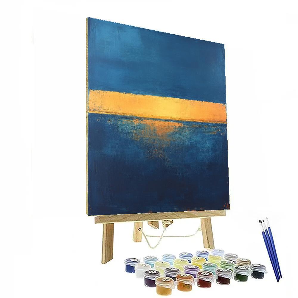 Rothko Inspired Cosmic Field Numbered painting kits