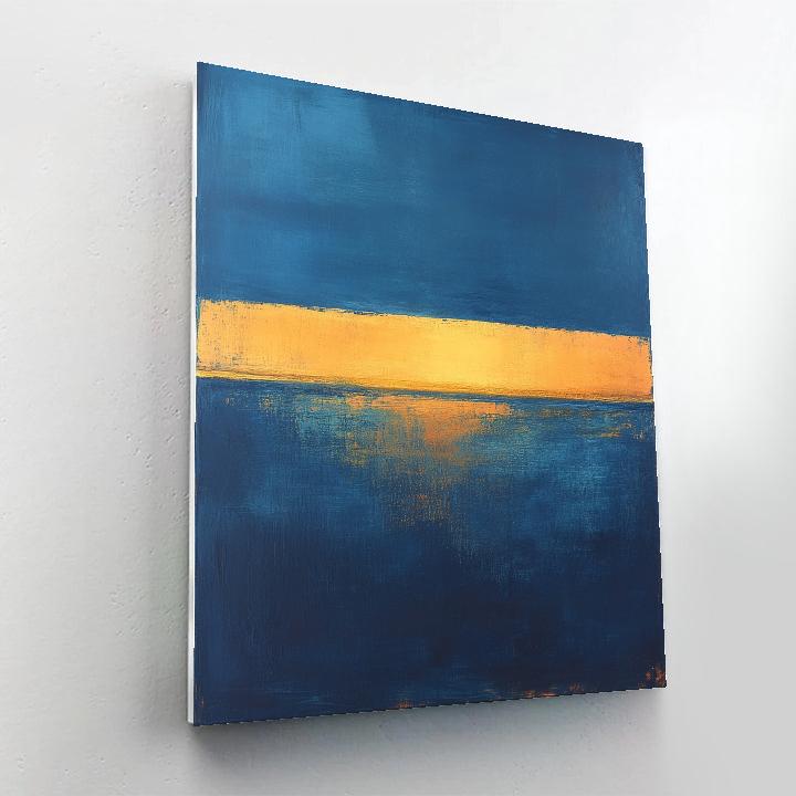 Rothko Inspired Cosmic Field Numbered painting kits