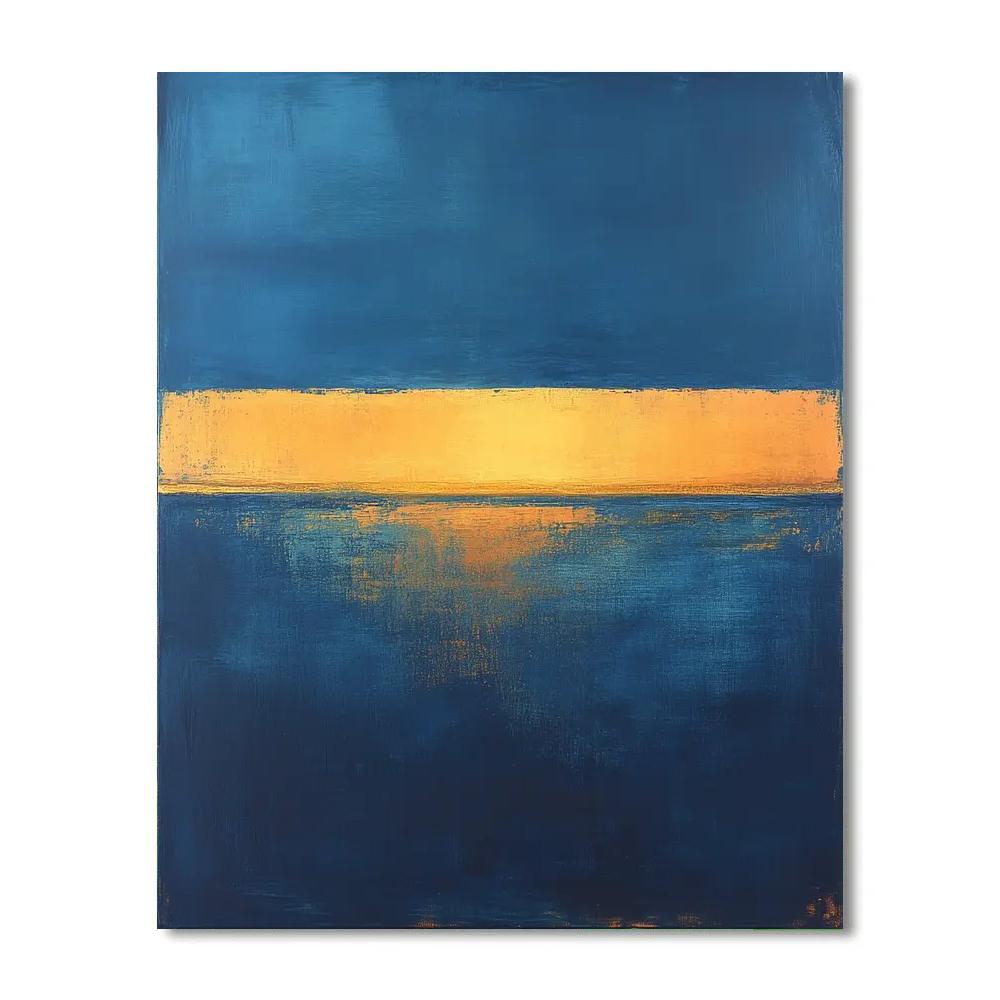 Rothko Inspired Cosmic Field Numbered painting kits