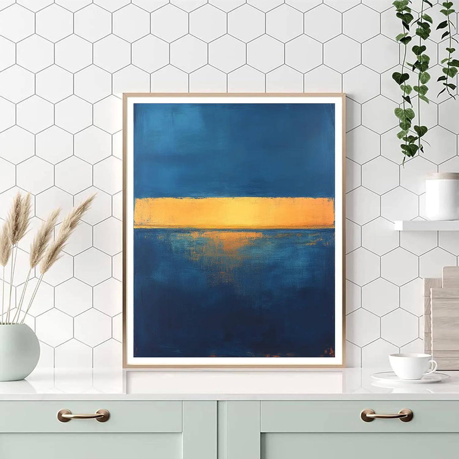 Rothko Inspired Cosmic Field Numbered painting kits