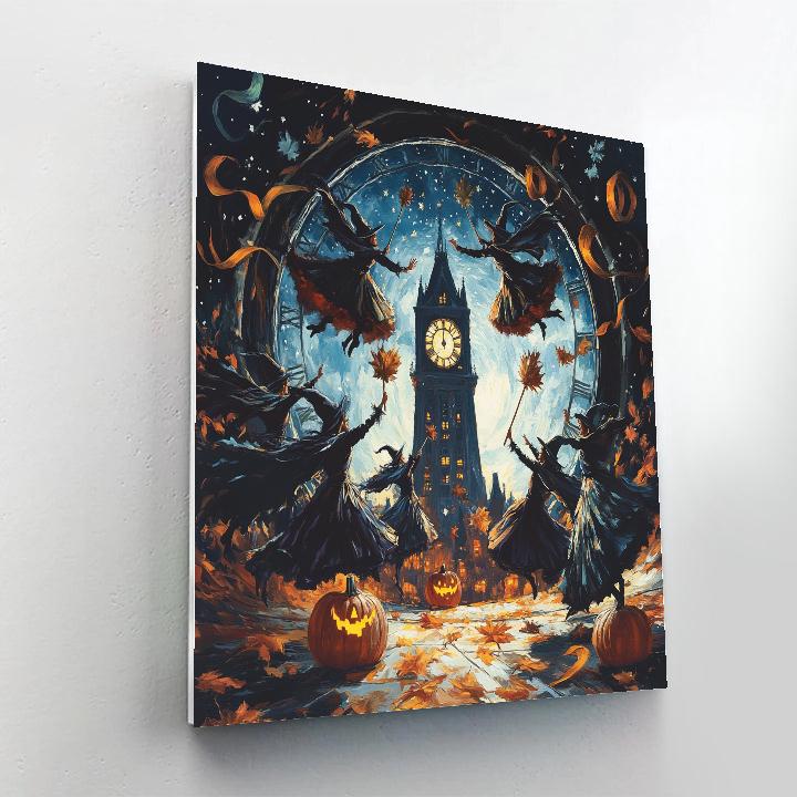 Clocktower Witching Hour Ballet Number painting