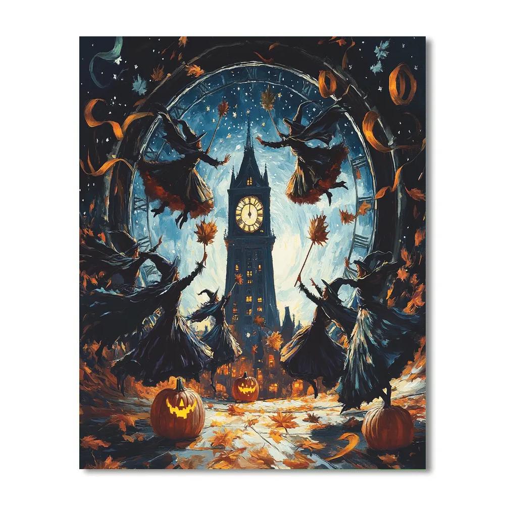 Clocktower Witching Hour Ballet Number painting