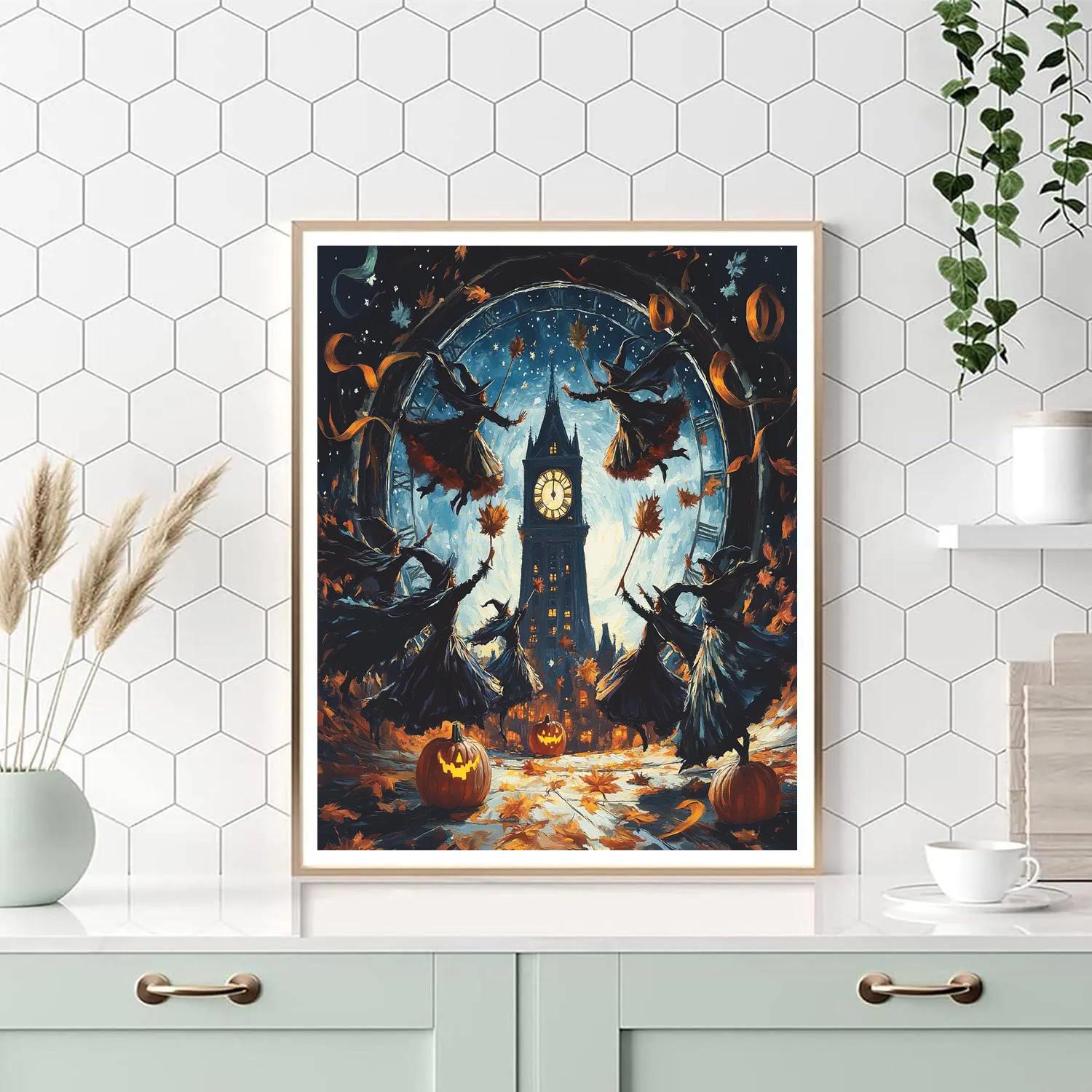 Clocktower Witching Hour Ballet Number painting