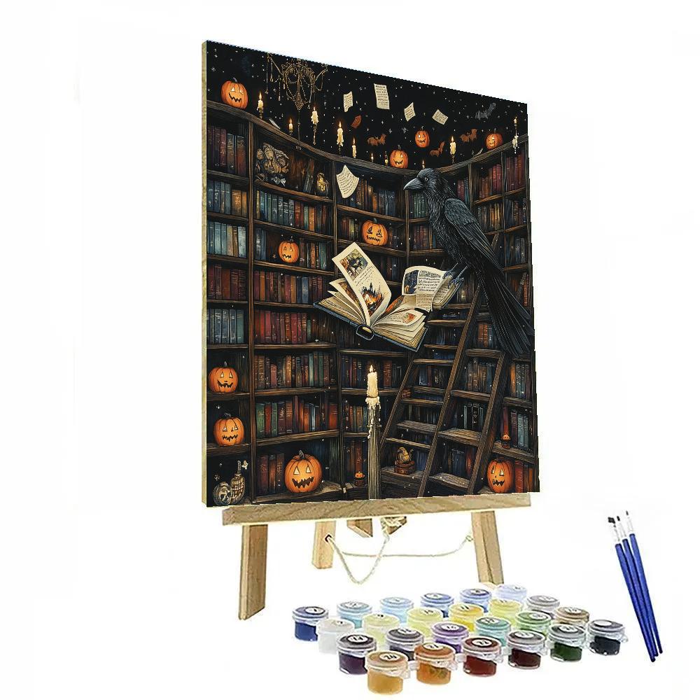 Library Of Cursed Storybooks Paint by numbers kits