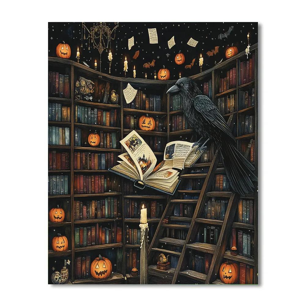 Library Of Cursed Storybooks Paint by numbers kits