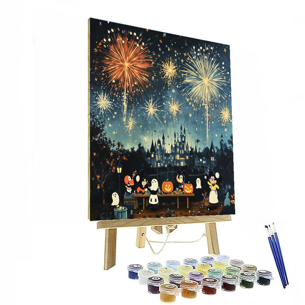 The Haunted Fireworks Workshop Numbered painting kits