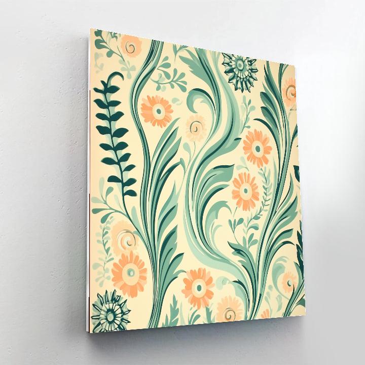 Alphonse Mucha Inspired Whispers Of Time And Tide DIY paint by numbers