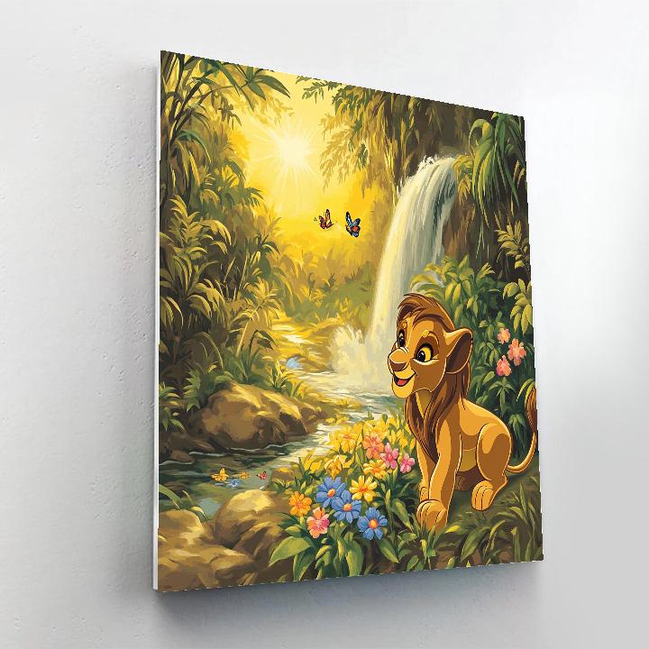 Simba Jungle Discovery Paint by numbers kits