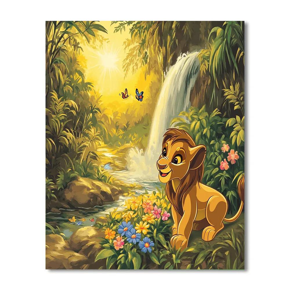 Simba Jungle Discovery Paint by numbers kits