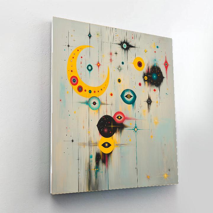 Joan Miró Inspired Dreaming Constellations Painting by numbers kit