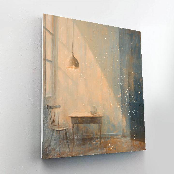 Edgar Degas Inspired Whispers Of Dust Motes paint by color