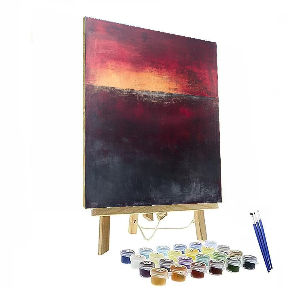 Mark Rothko Inspired Echoes Of Silence Paint by numbers art