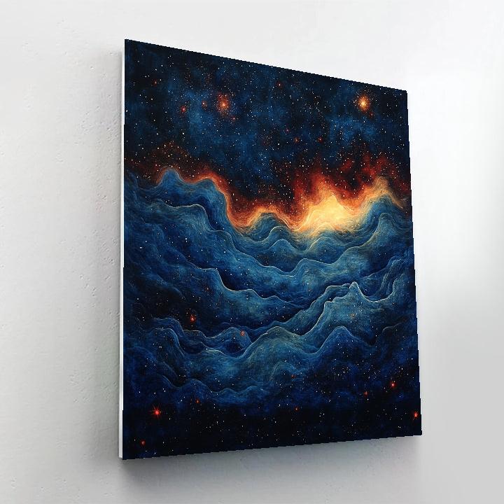 Mark Rothko Inspired Cosmic Reverie Number painting