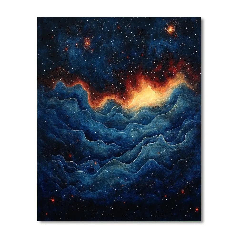 Mark Rothko Inspired Cosmic Reverie Number painting