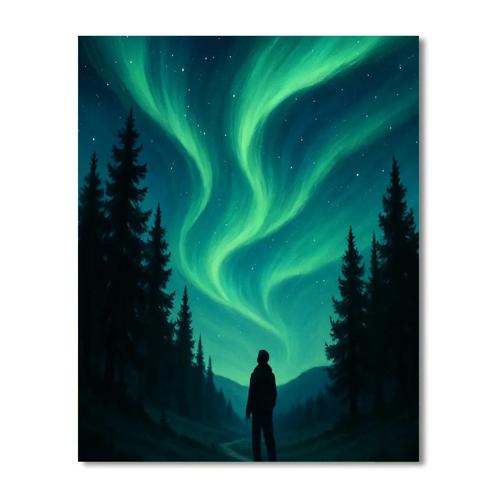 Inspire Aurora Whisper DIY paint by numbers