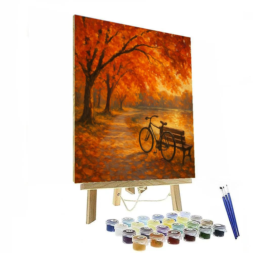 Autumn Ember Canopy Painting by numbers kit
