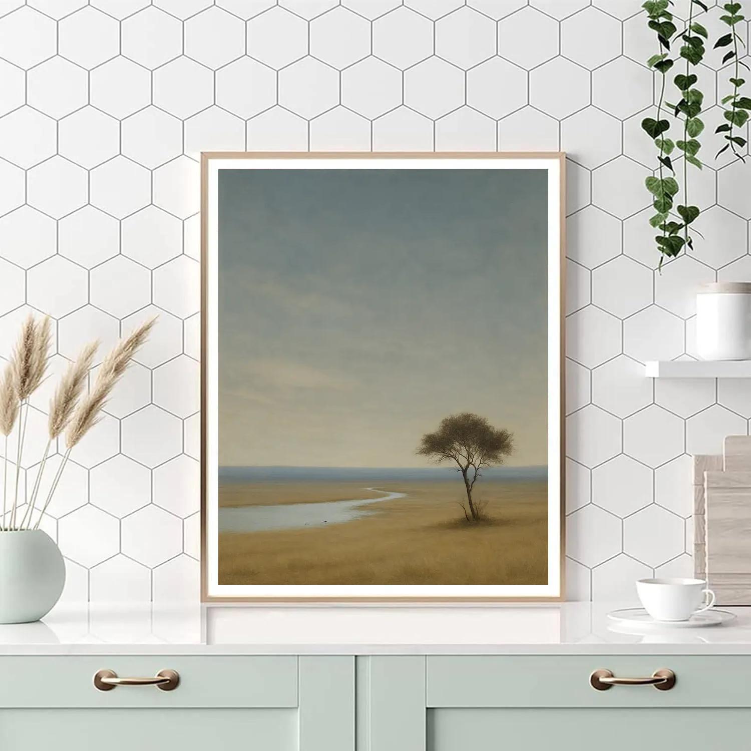 Landscape Horizon Silence paint by color