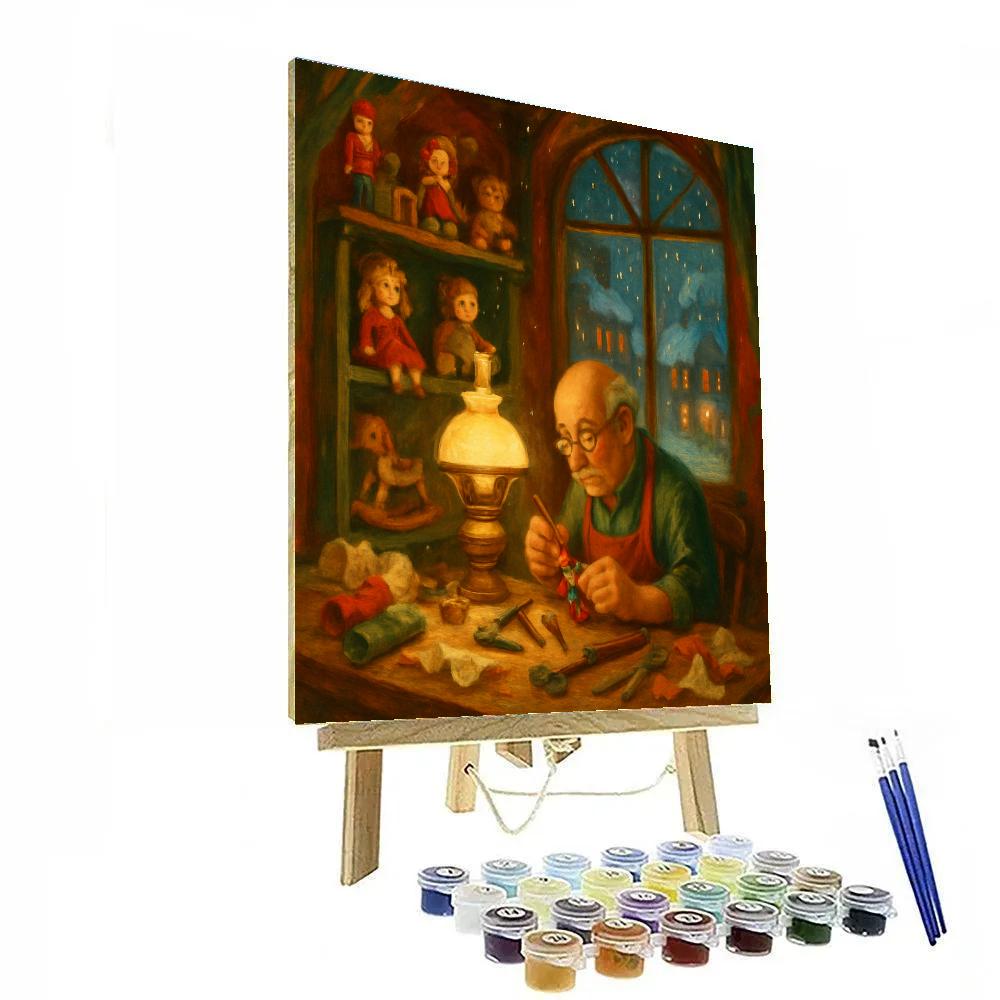 Toymaker Workshop Surprise Paint by numbers kits
