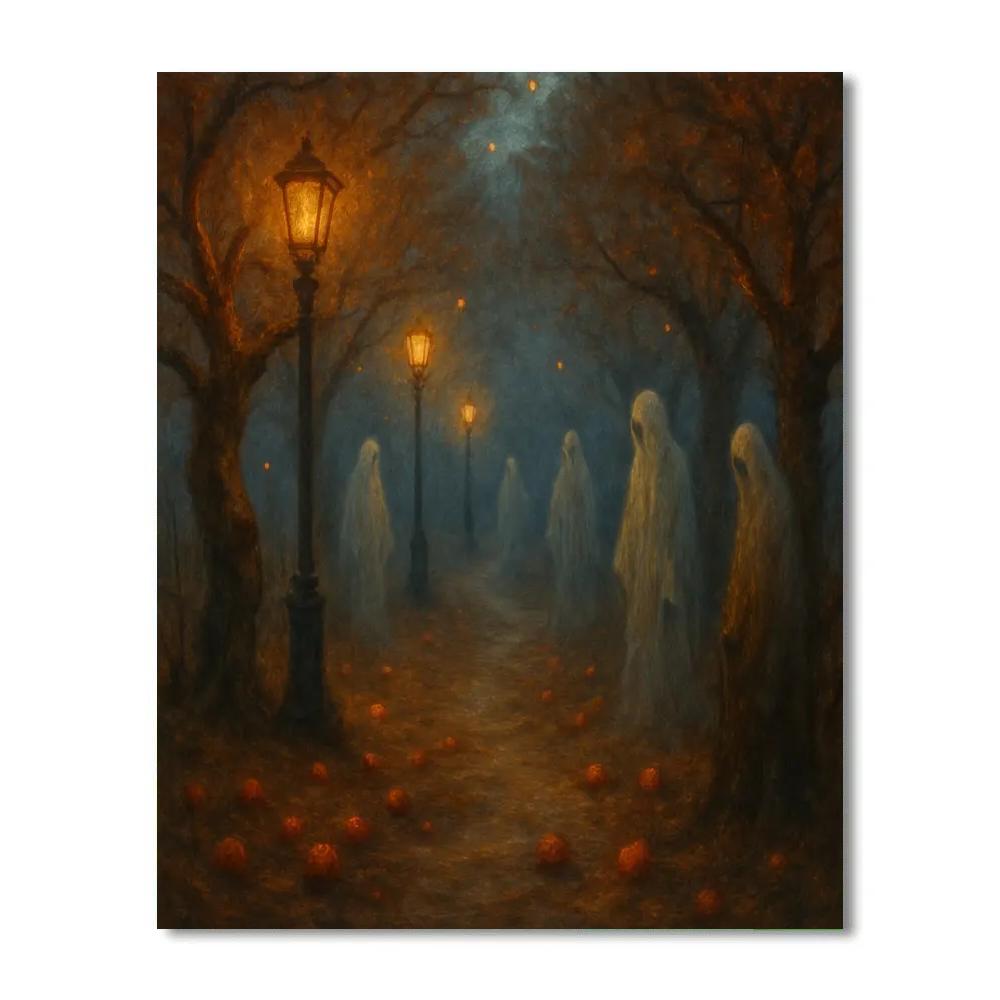 Phantom Orchard Path paint by numbers
