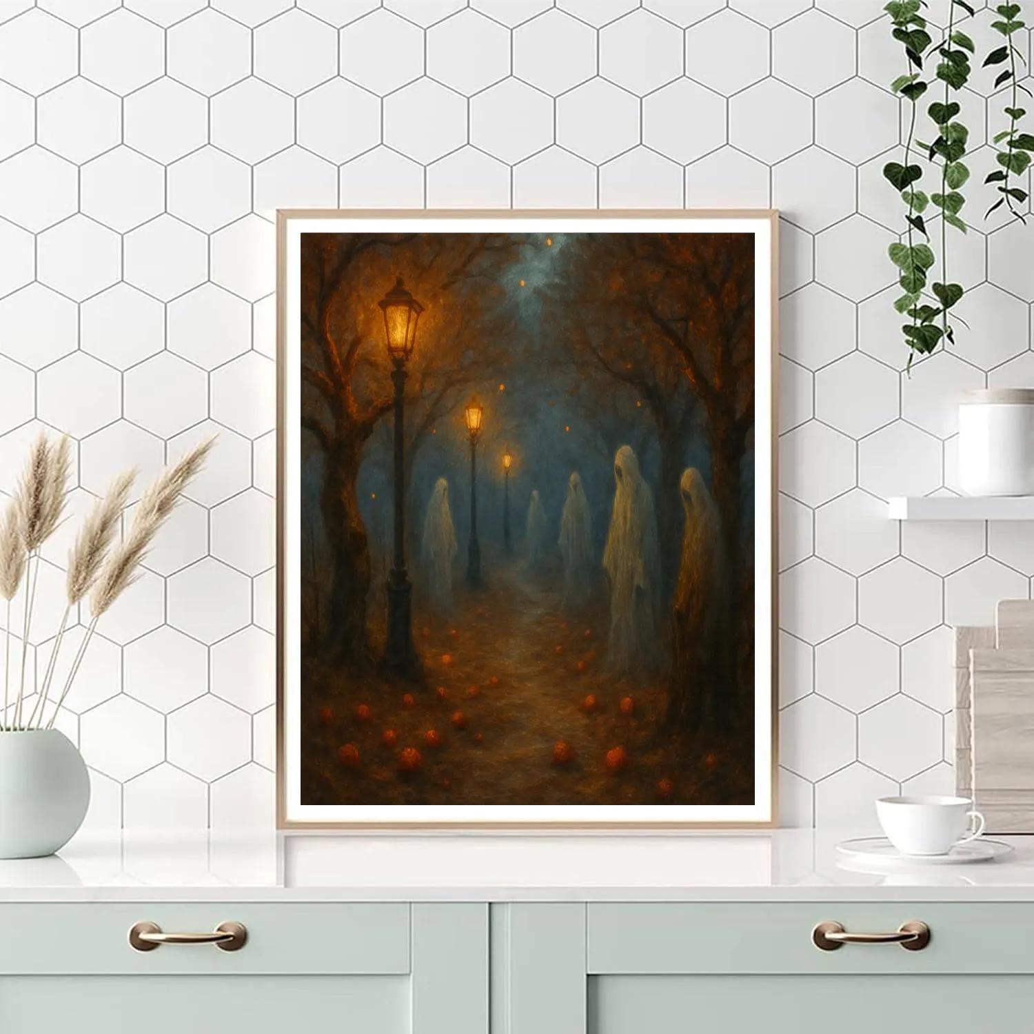 Phantom Orchard Path paint by numbers