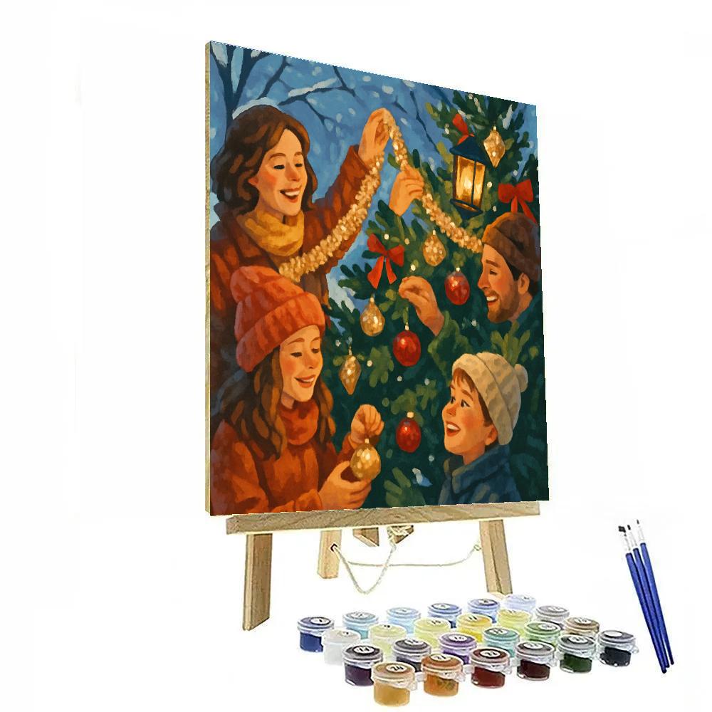 Twilight Tinsel Tradition Paint by numbers kits