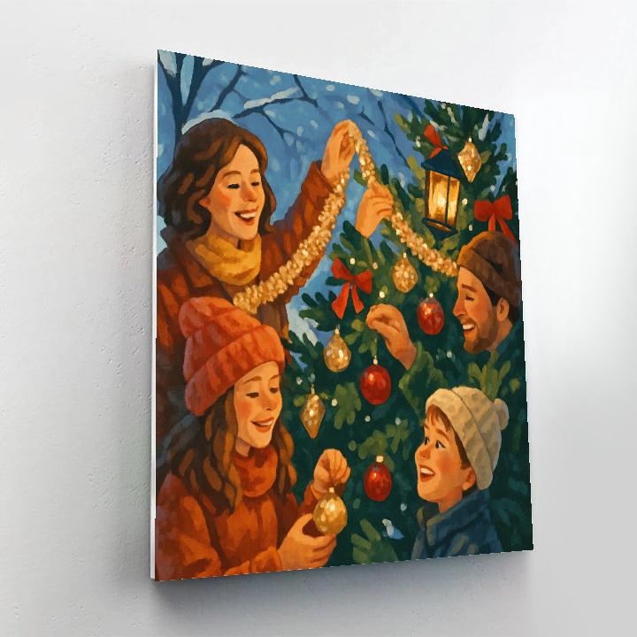 Twilight Tinsel Tradition Paint by numbers kits