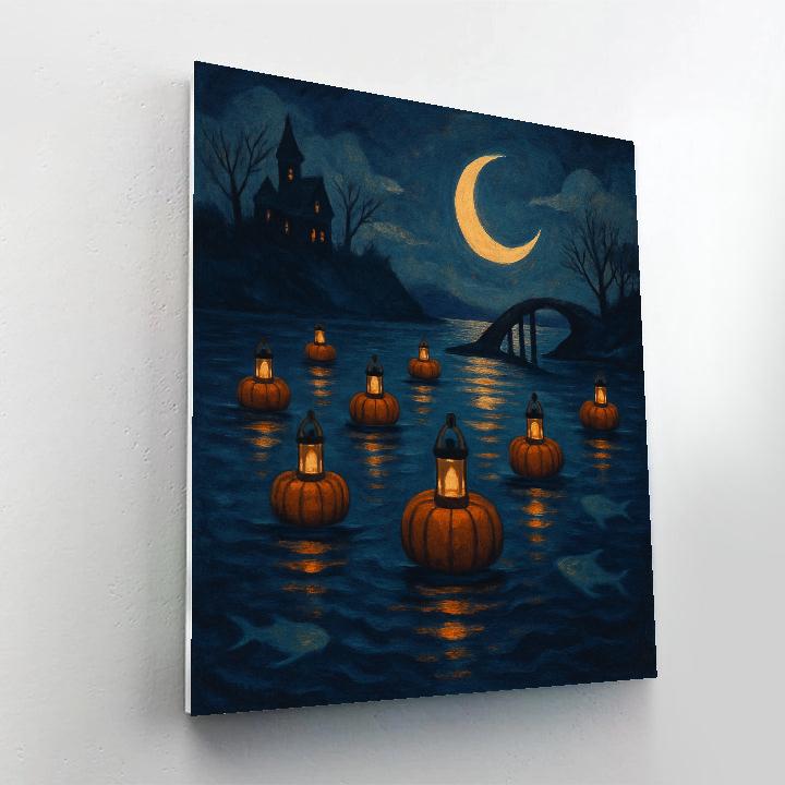 Crescent Bay Pumpkin Fleet paint by color