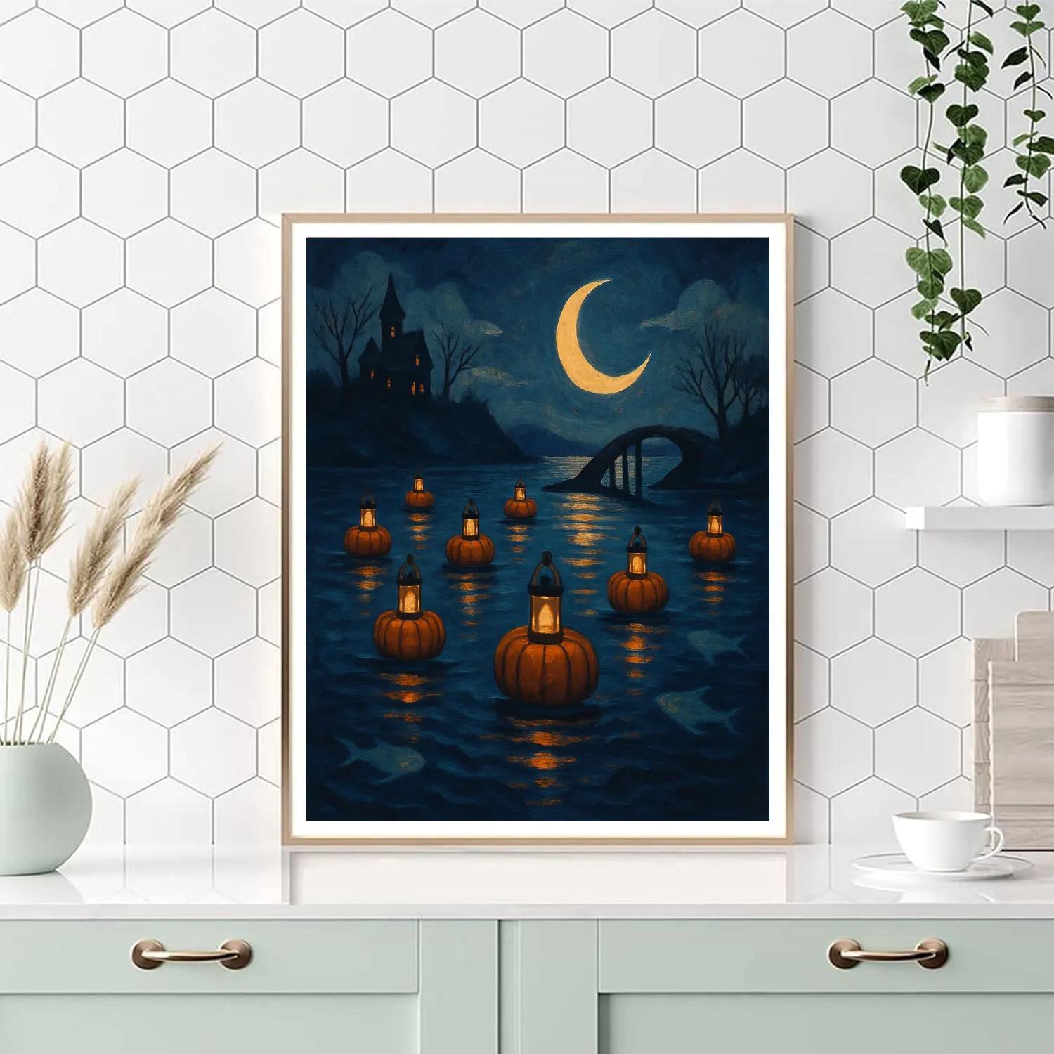 Crescent Bay Pumpkin Fleet paint by color