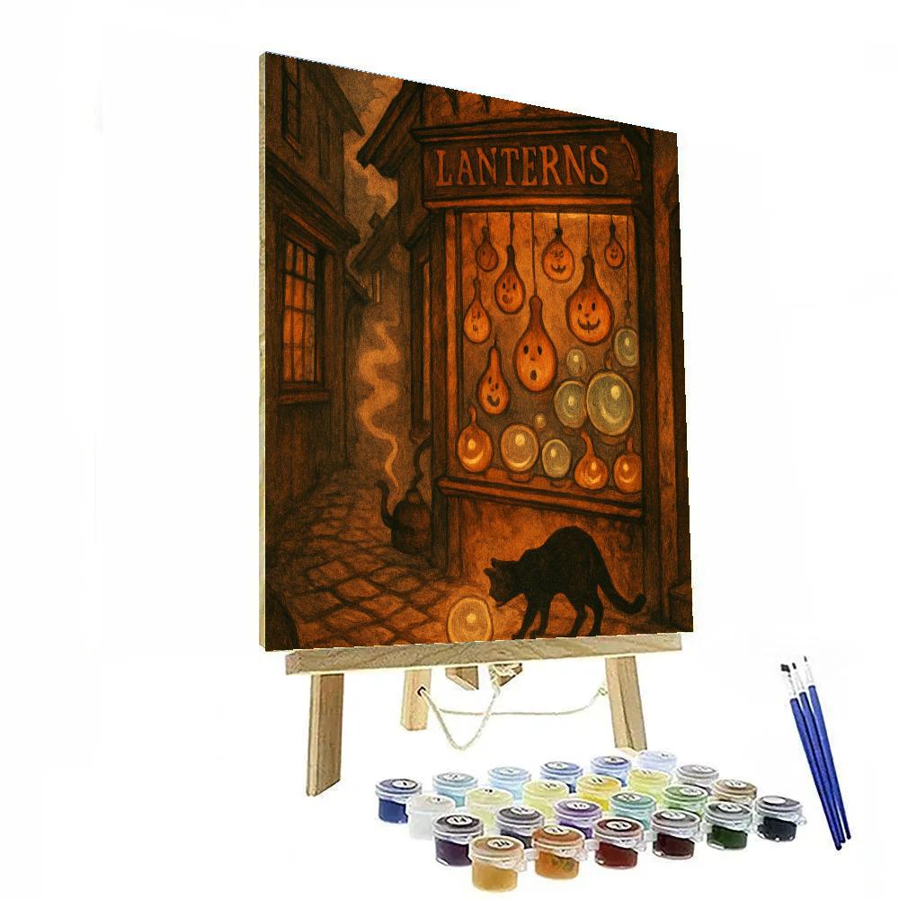 The Lanternmakers Lane Numbered painting kits